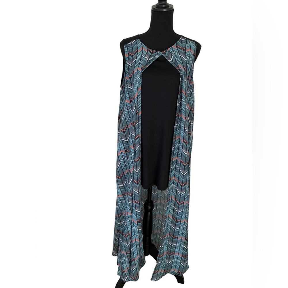 Wrangler Rock 47 (L) Green and Black Halter Maxi Sundress